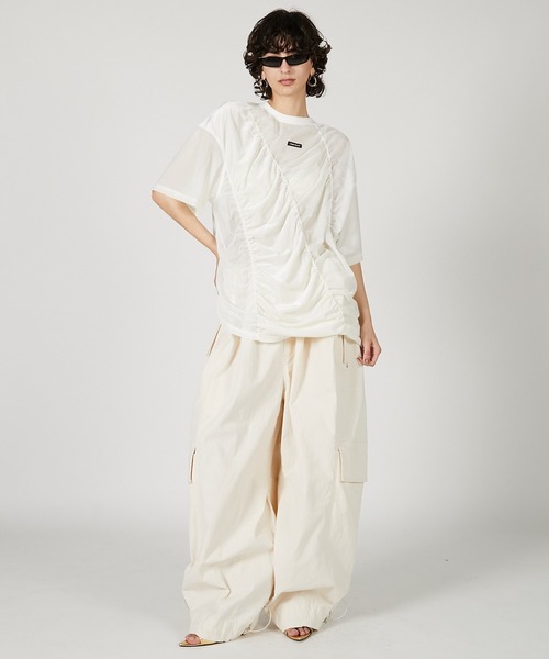 ☆Victoria's Secret☆ Mesh Tee メッシュ Tシャツ TAAKK - 【ラスト1点】 MESH T-SHIRT / メッシュTシャツ