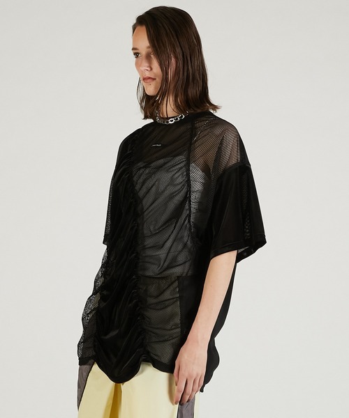 ☆Victoria's Secret☆ Mesh Tee メッシュ Tシャツ TAAKK - 【ラスト1点】 MESH T-SHIRT / メッシュTシャツ