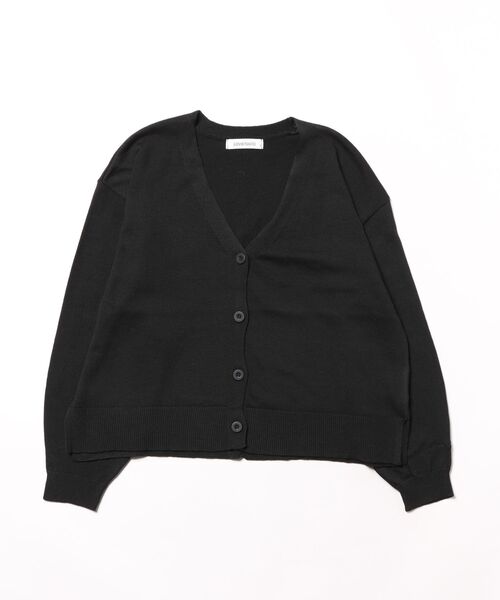 LOVETOXIC(ラブトキシック)の「【ベーシック/UV加工】カーディガン(カーディガン/ボレロ・キッズ・オフホワイト/ブラック・S:140cm/M:150cm/130cm/LL(170cm)/L:160cm)」の2枚目の写真