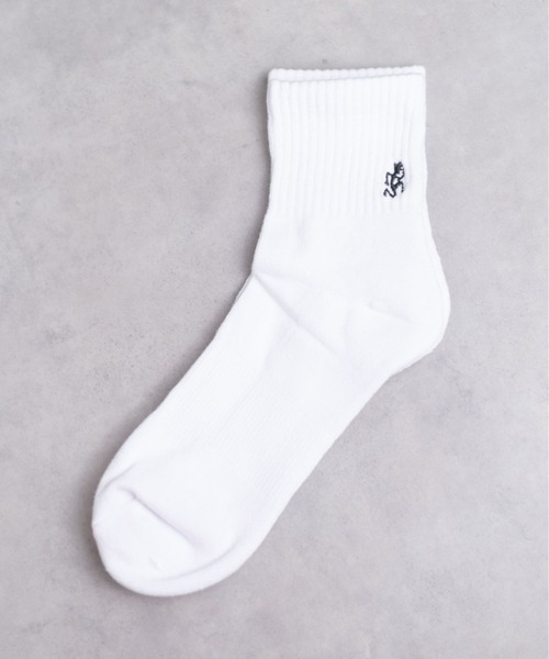 Gramicci（グラミチ）の「【RS】【GRAMICCI】BASIC SHORT SOCKS（ソックス/靴下・メンズ・ホワイト/その他/ブラック・25-27/23-25）」の6枚目の写真