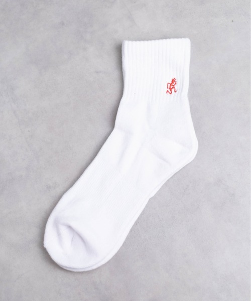 Gramicci（グラミチ）の「【RS】【GRAMICCI】BASIC SHORT SOCKS（ソックス/靴下・メンズ・ホワイト/その他/ブラック・25-27/23-25）」の7枚目の写真