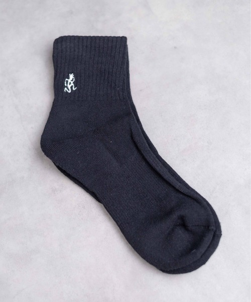 Gramicci（グラミチ）の「【RS】【GRAMICCI】BASIC SHORT SOCKS（ソックス/靴下・メンズ・ホワイト/その他/ブラック・25-27/23-25）」の12枚目の写真