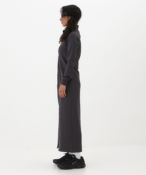 BEEDEN(ビーデン)の「RAGLAN JARSEY DRESS(ワンピース・レディース・ブラック/グレー・FREE)」の8枚目の写真