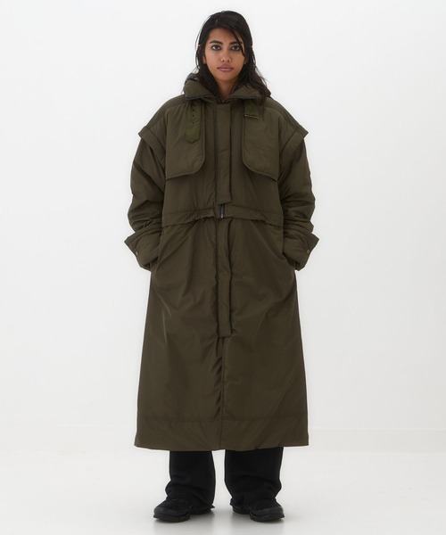 2WAY BLOUSON LONG COAT（ミリタリージャケット）｜BEEDEN（ビーデン