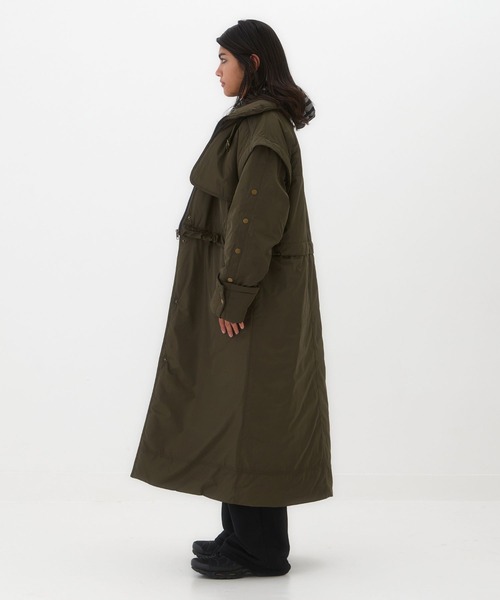 2WAY BLOUSON LONG COAT（ミリタリージャケット）｜BEEDEN（ビーデン