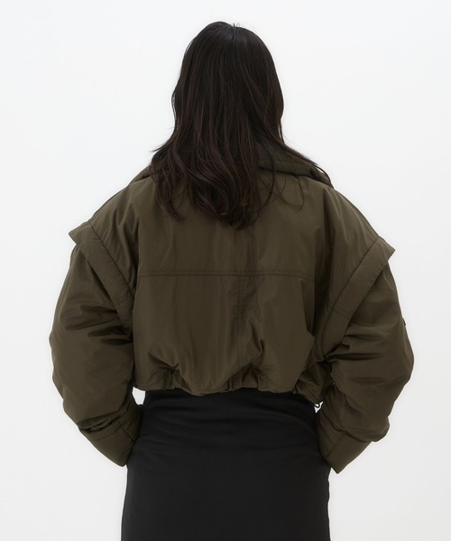 セール】2WAY BLOUSON LONG COAT（ミリタリージャケット）｜BEEDEN