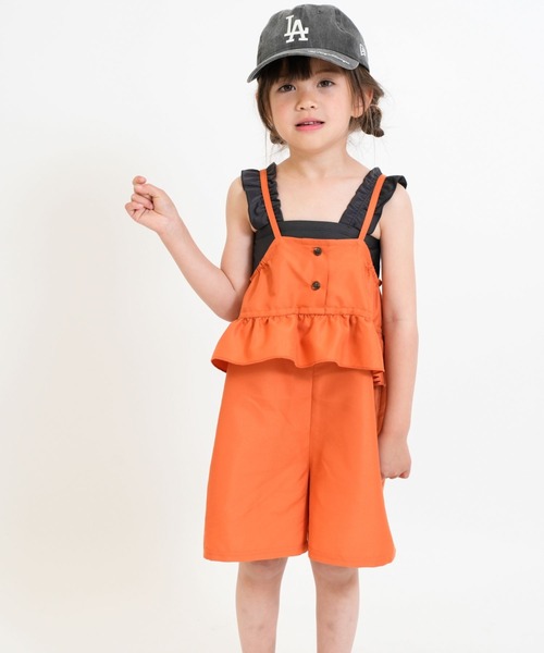 RIO（リオ）の「ワンピース水着3点セット（水着・キッズ・ベージュ系/オレンジ系/ブラック系・100cm/110cm/120cm/130cm/140cm）」の13枚目の写真