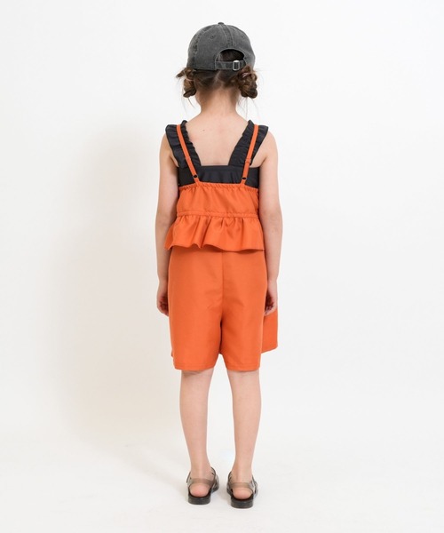 RIO（リオ）の「ワンピース水着3点セット（水着・キッズ・ベージュ系/オレンジ系/ブラック系・100cm/110cm/120cm/130cm/140cm）」の12枚目の写真