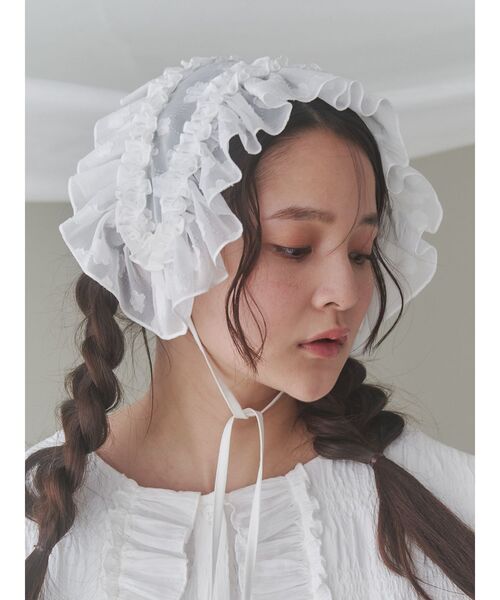 merry jenny レース ヘッドドレス merry jenny カチューシャ ribbon lace headdress / リボン
