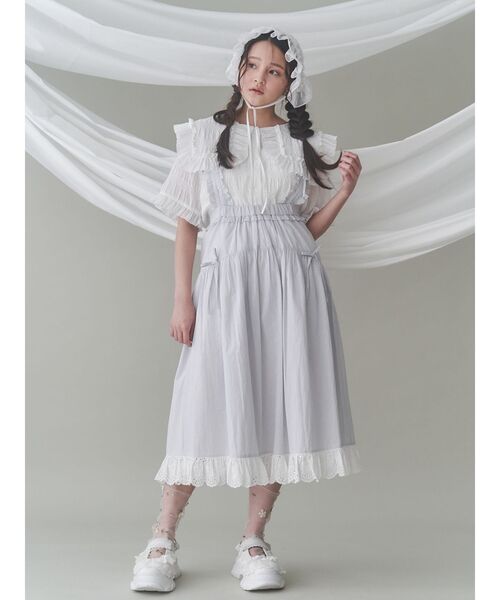 merry jenny(メリージェニー)の「シアージャガードヘッドドレス(カチューシャ・レディース・オフホワイト/ブラック/アイボリー・FREE)」の12枚目の写真