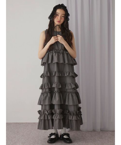 merry jenny(メリージェニー)の「シアージャガードヘッドドレス(カチューシャ・レディース・オフホワイト/ブラック/アイボリー・FREE)」の22枚目の写真