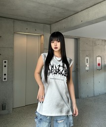 KSG◆ブランドロゴノースリーブトップス/M/コットン/WHT/KSG20610 KSG Brand Logo Sleeveless Top M Cotton WHT KSG20610 | eBay