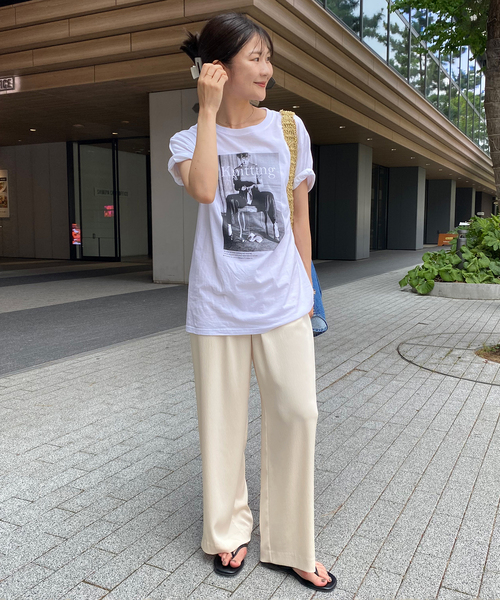 セール】《追加》サテンイージーパンツ（その他パンツ）｜SLOBE IENA  