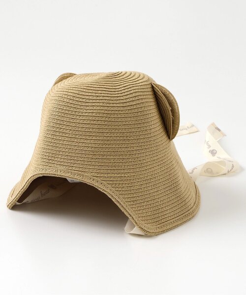 apres les cours（アプレレクール）の「tiny bear ペーパーハット（ハット・キッズ・ベージュ・48/50/52）」の7枚目の写真