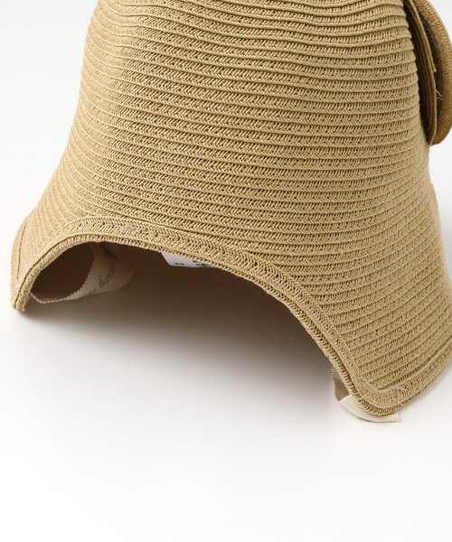 apres les cours（アプレレクール）の「tiny bear ペーパーハット（ハット・キッズ・ベージュ・48/50/52）」の10枚目の写真