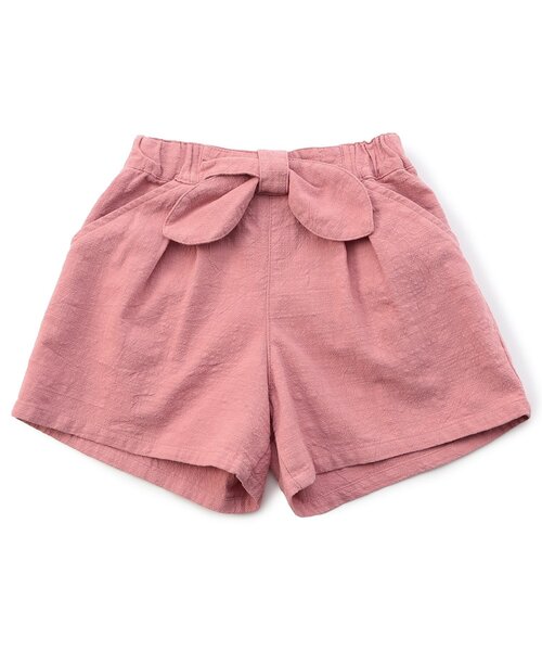 Seraph(セラフ)の「インしてかわいいデイリーショートパンツ(その他パンツ・キッズ・ブルー/マスタード/ピンク/ネイビー・100/90/80/140/130/120/110)」の4枚目の写真