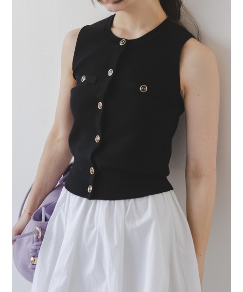 Sustainableニットジレプルオーバー SNIDEL｜Sustainableニットジレプルオーバー | Rakuten Fashion