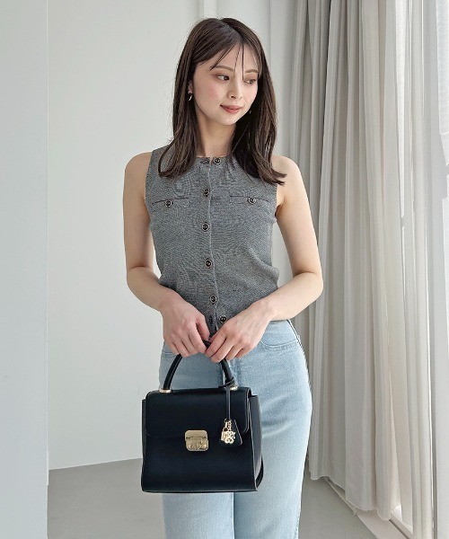 SNIDEL スナイデル Sustainableニットジレプルオーバー Sustainableニットジレプルオーバー（ニット/セーター）｜SNIDEL