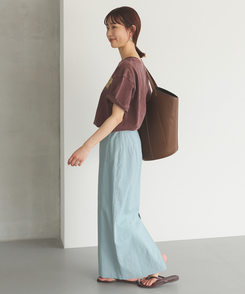 SIERRA DESIGNS（シェラデザイン）の「Sierra Designs/シエラデザインズ SLOBE別注 ナンバリングTEE（Tシャツ/カットソー・レディース・ブラック/ボルドー・FREE）」の6枚目の写真