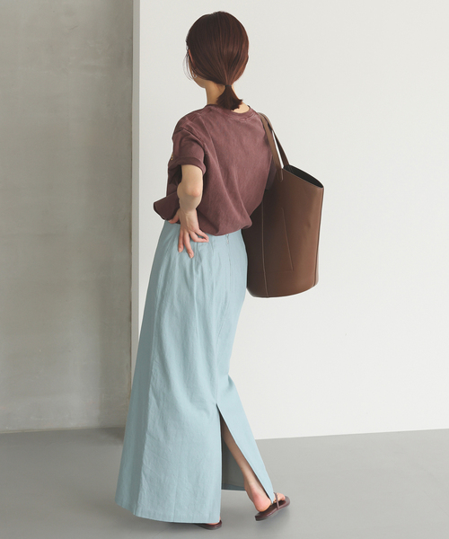 SIERRA DESIGNS（シェラデザイン）の「Sierra Designs/シエラデザインズ SLOBE別注 ナンバリングTEE（Tシャツ/カットソー・レディース・ブラック/ボルドー・FREE）」の7枚目の写真