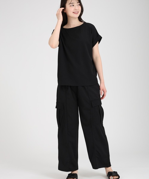 fifth（フィフス）の「ペアスキンセットアップ（セットアップ・レディース・ライトグレー/ブラック/チャコールグレー・M/L）」の4枚目の写真