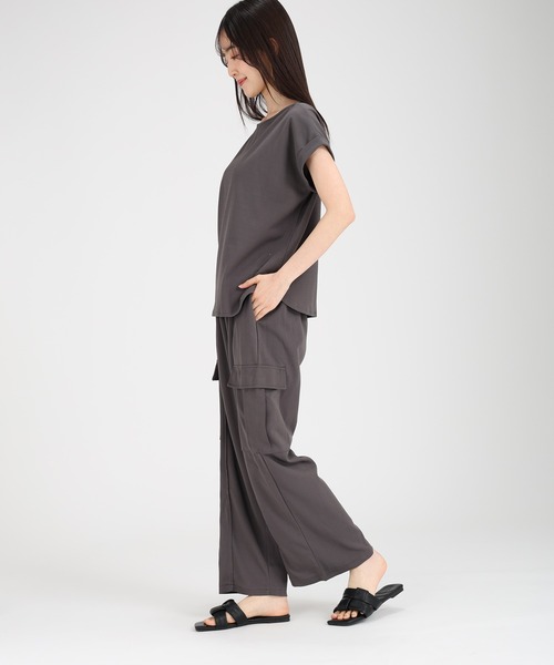 fifth（フィフス）の「ペアスキンセットアップ（セットアップ・レディース・ライトグレー/ブラック/チャコールグレー・M/L）」の14枚目の写真