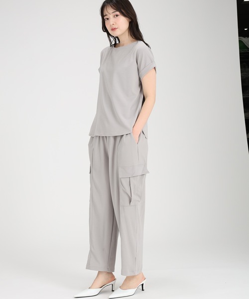 fifth（フィフス）の「ペアスキンセットアップ（セットアップ・レディース・ライトグレー/ブラック/チャコールグレー・M/L）」の20枚目の写真