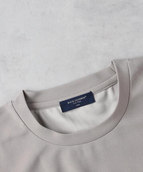 BACK NUMBER(バックナンバー)の「BACK NUMBER(バックナンバー)【メンズ】ジョーゼットフェイクレイヤードTシャツ(Tシャツ/カットソー・メンズ・グリーン/ベージュ/ネイビー・L/XL/M)」の19枚目の写真