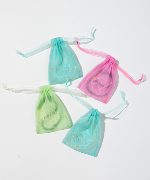 WCJチャーム付きビーズネックレス　ホワイト チャーム付きビーズネックレス（ネックレス）｜WCJ（ダブルシー