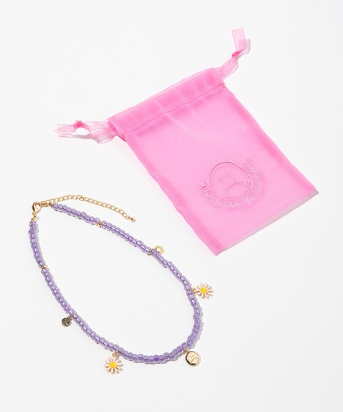 チャーム付きビーズネックレス（ネックレス）｜WCJ（ダブルシージェイ