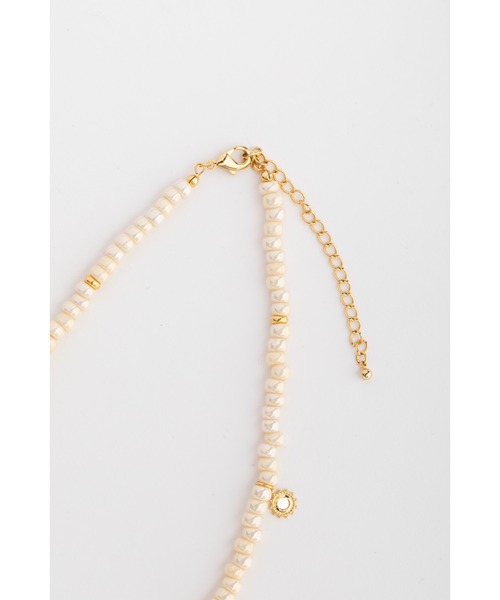 チャーム付きビーズネックレス（ネックレス）｜WCJ（ダブルシージェイ