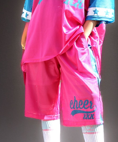 CHEER(チアー)の「軽量・速乾メッシュ素材ハーフパンツ(その他パンツ・レディース・イエロー/グリーン/ピンク・S/M/L)」の3枚目の写真