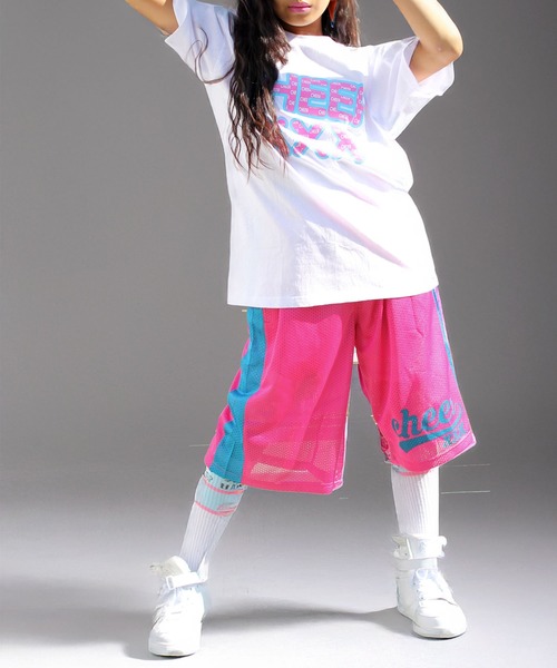 CHEER(チアー)の「軽量・速乾メッシュ素材ハーフパンツ(その他パンツ・レディース・イエロー/グリーン/ピンク・S/M/L)」の11枚目の写真