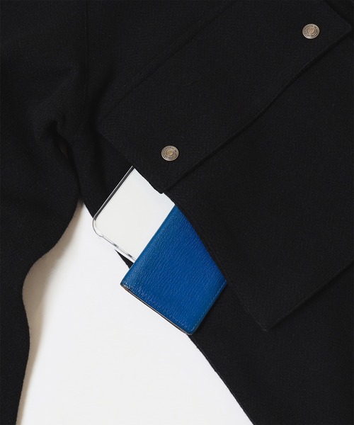 Traditional Weatherwear（トラディショナルウェザーウェア）の「Traditional Weatherwear / ELGIN ミックスファブリック フィールドコート（その他アウター・メンズ・ブラック・36/40/38）」の12枚目の写真