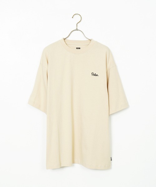 POLeR（ポーラー）の「[POLeR/ポーラー] 別注 フラワー バックプリント ショートスリーブTシャツ（Tシャツ/カットソー・レディース・ブラック/ホワイト/ベージュ・M/L）」の21枚目の写真