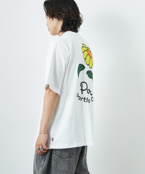 セール】[POLeR/ポーラー] 別注 フラワー バックプリント