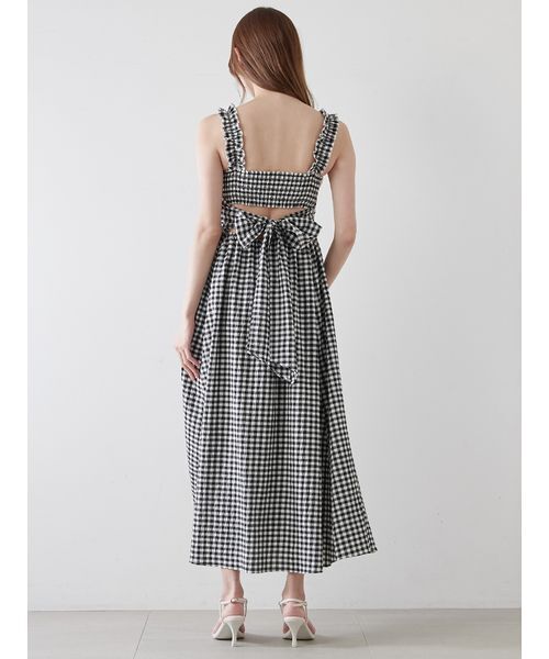 Snidel ワンピース 「WEB限定」バックデザインワンピース SNIDEL ワンピース 「WEB限定」バックデザインワンピース