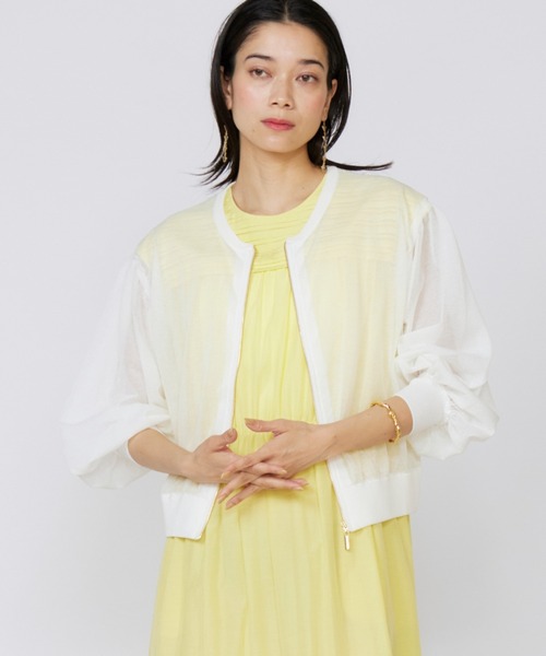 INED シアーニットカーディガン　【新品】 シアーニットカーディガン | イネド(INED) | マルイウェブチャネル