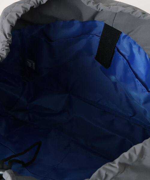 ＪＵＧＬＡＮＳ（ユグランス）の「【Reebok】 ドローストリング2WAYショルダーバッグ（ショルダーバッグ・レディース・チャコール/ベージュ/ブラック・FREE）」の8枚目の写真