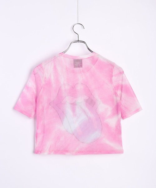 tシャツ ROCKOFF ミュージシャン ショート丈 メッシュ半袖 ロックT レディース セール】ROCKOFF ミュージシャン ショート丈 メッシュ半袖