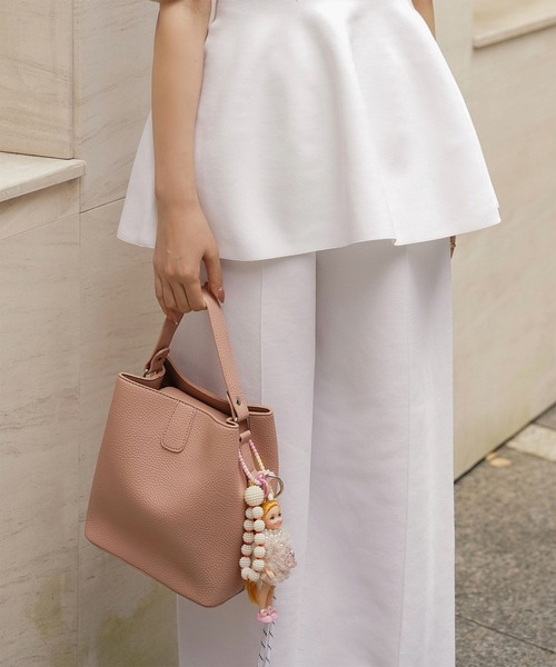 HUIT bouquet(ユイット)の「スカラップネック ホールガーメント ニット トップス HUIT(ニット/セーター・レディース・サックスブルー/ブラック/ホワイト・M)」の16枚目の写真