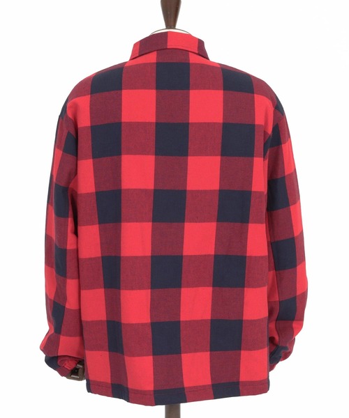 mj10806- CHECK COACH JKT チェックコーチジャケット