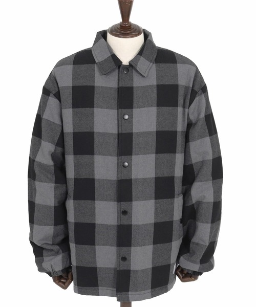mj10806- CHECK COACH JKT チェックコーチジャケット