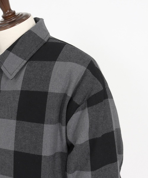 mj10806- CHECK COACH JKT チェックコーチジャケット