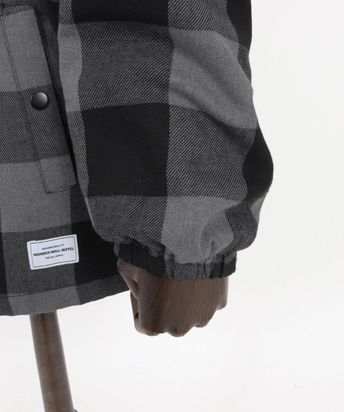 mj10806- CHECK COACH JKT チェックコーチジャケット