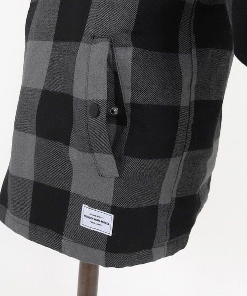 mj10806- CHECK COACH JKT チェックコーチジャケット
