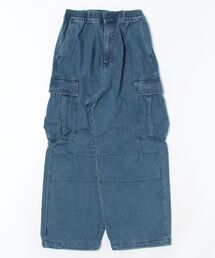 ROOT THREE（ルートスリー）の「【ROOT THREE】スラブデニム ワイドカーゴパンツ（カーゴパンツ）」