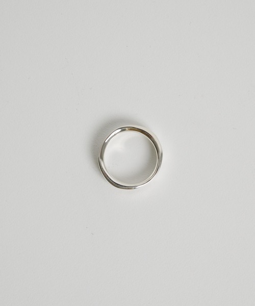 WAKAN SILVER SMITH（ワカンシルバースミス）の「【WAKAN SILVER SMITH】R-026 Round Knock リングM（リング・メンズ・シルバー・17号/19号）」の2枚目の写真