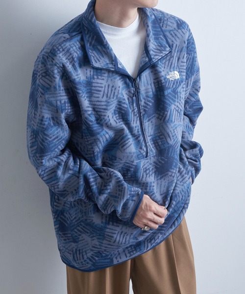 THE NORTH FACE(ザノースフェイス)の「【THE NORTH FACE】ポーラテックハーフジッププルオーバースウェット MEN'S ALPINE POLARTEC 100 HALF ZIP NF0A7ZX7(その他アウター・メンズ・その他2/グレー/ブルー/マルチ/ブラウン・M/XXL/XL/L/S)」の5枚目の写真