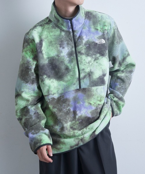 THE NORTH FACE(ザノースフェイス)の「【THE NORTH FACE】ポーラテックハーフジッププルオーバースウェット MEN'S ALPINE POLARTEC 100 HALF ZIP NF0A7ZX7(その他アウター・メンズ・その他2/グレー/ブルー/マルチ/ブラウン・M/XXL/XL/L/S)」の4枚目の写真